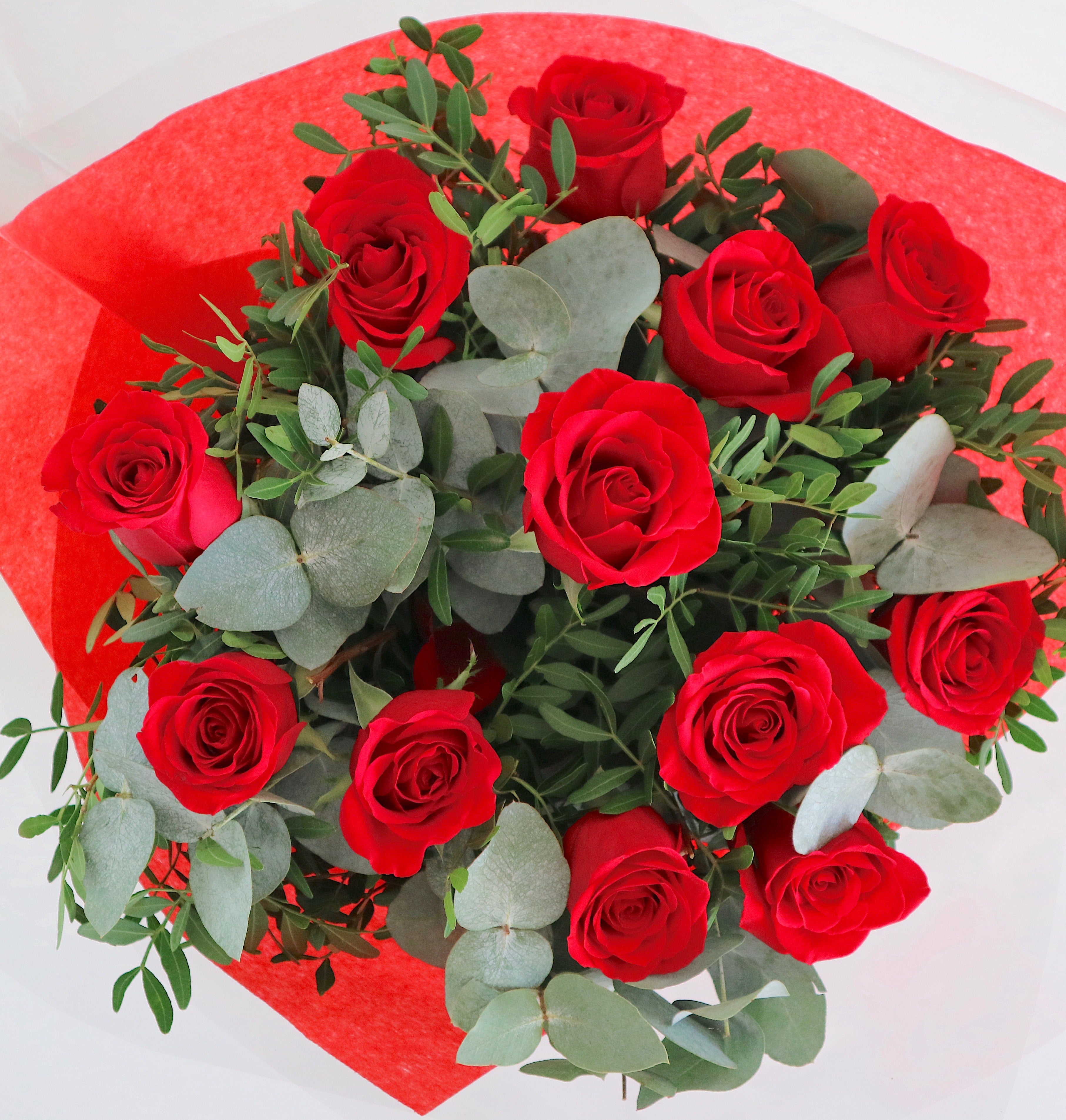 6 Red Rose Bouquet - Forever Love