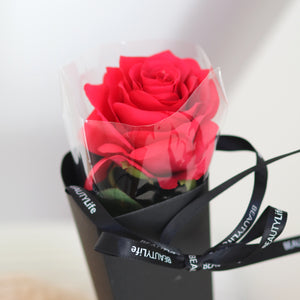 Single Silk Red Rose